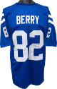 Raymond Berry signed Blue TB Custom Stitched Pro Style Football Jersey HOF 73- JSA Witnessed Hologram