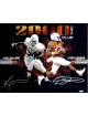 Ricky Williams & D'Onta Foreman dual signed Texas Longhorns 2000 Yard Rushing Club 16x20 Photo- Tri-Star Hologram