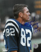 Raymond Berry signed Baltimore Colts 8X10 Photo HOF 1973