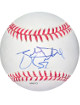 Zach Duke signed Rawlings Official Major League Baseball #57- JSA Hologram #EE63102 (Pittsburgh Pirates)