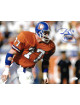 Karl Mecklenburg signed Denver Broncos 11X14 Photo Phil 4:8 -JSA Witnessed Hologram