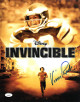 Vince Papale signed Disney Invincible Movie 11X14 Photo- JSA Witnessed  (Philadelphia Eagles)