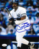 Cecil Fielder signed New York Yankees 8X10 Photo- JSA Witnessed Hologram