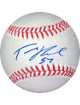 Tanner Roark signed Rawlings Official Major League Baseball #57- JSA #EE63472 (Nationals/Reds)