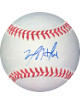 Lucas Harrell signed Rawlings Official Major League Baseball #64- JSA #EE63471 (White Sox/Astros)