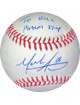 Mark Appel signed Rawlings Official Major League Baseball To Bill Psalm 37:4 #26- JSA #EE63475 (Astros/Phillies)