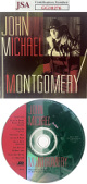 John Michael Montgomery signed 1995 Self Titled Album Cover Booklet w/ CD & Case- JSA #GG38276