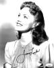 Joan Leslie signed Vintage B&W 8x10 Photo- JSA #II11045