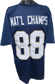 Tony Rice signed Navy Custom Stitched College Style 1988 National Champs Jersey- JSA Witnessed