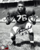 Jim Marshall signed Ohio State Buckeyes Vintage B&W 8X10 Photo #76 (Purple People Eaters)