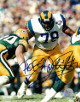 Jackie Slater signed Los Angeles Rams 8x10 Photo HOF 01 (vs Packers)