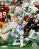 Jim Kiick signed Miami Dolphins 8x10 Photo #21 17-0 (Perfect Season)