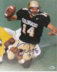 Koy Detmer signed Colorado Buffaloes 8x10 Photo (black jersey)