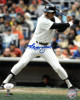 Reggie Jackson signed New York Yankees 8x10 Color Photo- JSA Witnessed (batting)