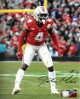 Jordan Fuller signed Ohio State Buckeyes 8x10 Photo #4 (front view)