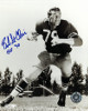 Bob St. Clair signed San Francisco 49ers Vintage Sepia 8x10 Photo HOF '90