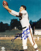 Dante Lavelli signed Cleveland Browns 8x10 Photo dual Gluefingers/HOF 1975 (catch/side view)