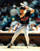 Carlos Baerga signed Cleveland Indians 8x10 Photo (navy jersey)