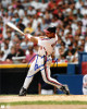 Carlos Baerga signed Cleveland Indians 8x10 Photo (white jersey)