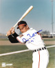 Al Rosen signed Cleveland Indians 8x10 Photo #7 (batting)