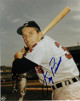 Jimmy Piersall signed Cleveland Indians 8x10 Photo (batting)