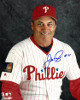 Jim Fregosi signed Philadelphia Phillies 8x10 Photo #11 (Manager/white jersey)