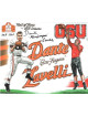 Dante Lavelli signed Ohio State Buckeyes/Cleveland Browns 8x10 Photo dual Gluefingers/HOF 1975 imperfect (artist collage)