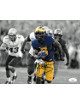 Jabrill Peppers signed Michigan Wolverines Spotlight Run 8X10 Photo- JSA