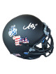 AJ (A.J.) Brown signed Ole Miss Rebels Schutt Black Matte Mini Helmet #11- JSA Witnessed