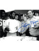 Johnny Majors signed Pitt Panthers Vintage B&W 8x10 Photo- JSA (1976 National Champions w/ Dorsett)