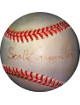 Scott Carpenter signed ROAL Rawlings OFC American League Baseball light faded sig- JSA #KK58203 (NASA Mercury Seven astronaut)