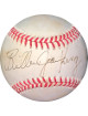 Billie Jean King signed RONL Rawlings OFC National League Baseball toned- JSA #KK58204 (Wimbledon/US/French Australian Open)