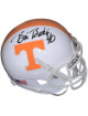 Bill Bates signed Tennessee Volunteers Schutt NCAA Authentic Mini Helmet #40- PSA Authentic