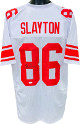 Darius Slayton signed White Custom Stitched Pro Style Football Jersey XL- JSA Witnessed