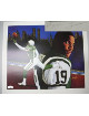 Keyshawn Johnson signed New York Jets 20x20 Leon Wolf Lithograph - LTD. Edition 319- JSA