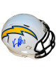 Keenan Allen signed Los Angeles/San Diego Chargers Riddell Speed Mini Helmet #13- JSA Witnessed