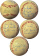 1962 Washington Senators signed OAL Reach Baseball  Cronin  13-sigs  Jimmy Piersall, Gene Woodling, Dave Stenhouse