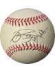 AJ Burnett signed Rawlings Official Major League Baseball #34 (Marlins/Blue Jays/Yankees/Pirates)