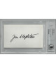 Jean Stapleton signed 3x5 Index Card- Beckett/BAS Encapsulated (Edith Bunker/All In the Family)