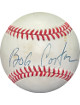 Bob Costas signed ROAL Rawlings Official American League Baseball minor tone spots- JSA #NN13622 (HOF/Sportscaster)