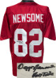 Ozzie Newsome signed Crimson TB Custom Stitched College Football Jersey Roll Tide XL- JSA Witnessed