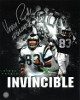 Vince Papale signed Philadelphia Eagles Collage 8x10 Photo Invincible- AWM Hologram