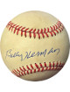 Billy Herman signed RONL Rawlings Official National League Baseball tone spots- JSA #NN13645 (Chicago Cubs)