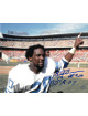 Billy Sims signed Detroit Lions 8x10 Photo #20 80 ROY- AWM Hologram (#1 Finger Running of Field)