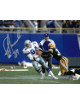 Jay Novacek signed Dallas Cowboys 8x10 Photo #84- Beckett Witnessed Hologram (vs Packers/silver sig)