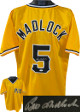 Bill Madlock signed Pittsburgh Yellow TB Custom Stitched Baseball Jersey XL- JSA