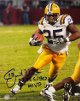 Justin Vincent signed LSU Tigers 8X10 Photo dual #25 03 SEC/BCS MVP- AWM Hologram