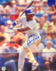 Ruben Sierra signed Texas Rangers 8x10 Photo- AWM Hologram (batting)