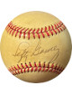 Lefty Gomez signed ROAL Rawlings Official American League Baseball toned- JSA LOA (Yankees/Senators)