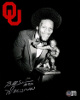 Billy Sims signed Oklahoma Sooners 8x10 Photo #20 78 Heisman w/ Trophy- Beckett Witnessed Hologram